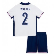 England Kyle Walker #2 Hjemmedraktsett Barn EM 2024 Kortermet (+ korte bukser)